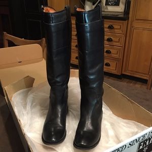 FRYE Paige Tall Riding Boot Black 6M